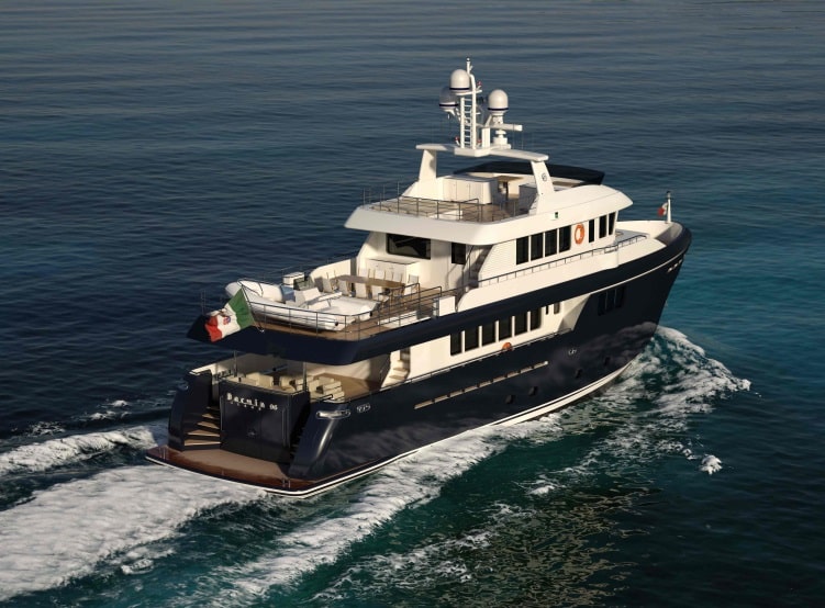 Cantieri delle Marche Explorer yacht CdM Explorer designs are built for long-range cruising.
