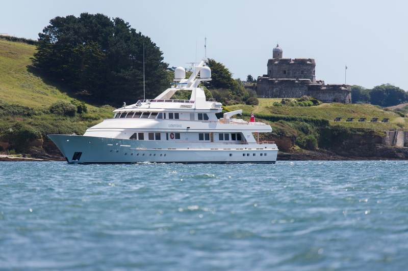 Refit, Pendennis Shipyard, Feadship, Constance