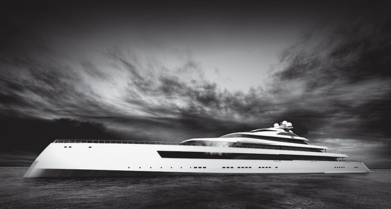 Pride Mega Yachts Estatement Estatement is an evolution of the superyacht Illusion, which is scheduled for delivery in 2015.
