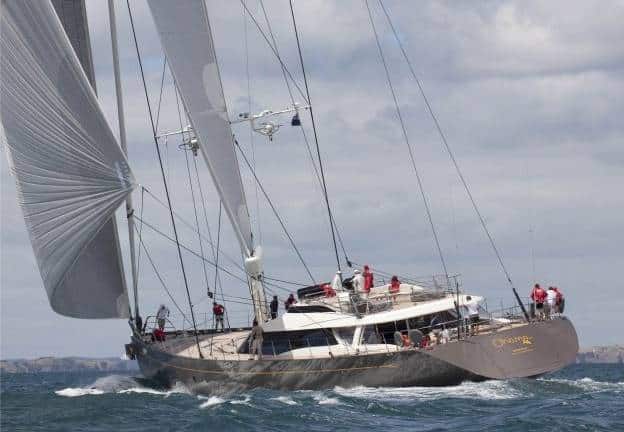 Fitzroy sailing yacht Ohana The 163-foot Ohana launched in 2012 from the Fitzroy Yachts shipyard in New Zealand.