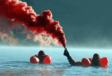 US Coast Guard Flare
