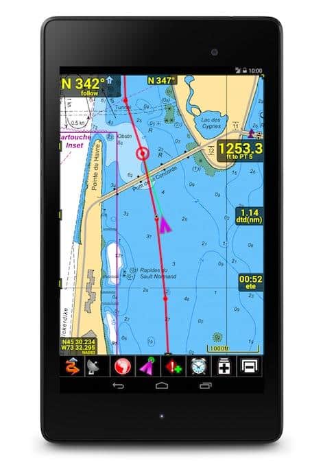Fugawi X-Traverse for Android Users with a Fugawi X-Traverse Cloud Passport now can access the latest marine charts, weather information and more.