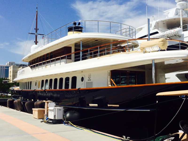 Palm Beach International Boat Show, Yachts