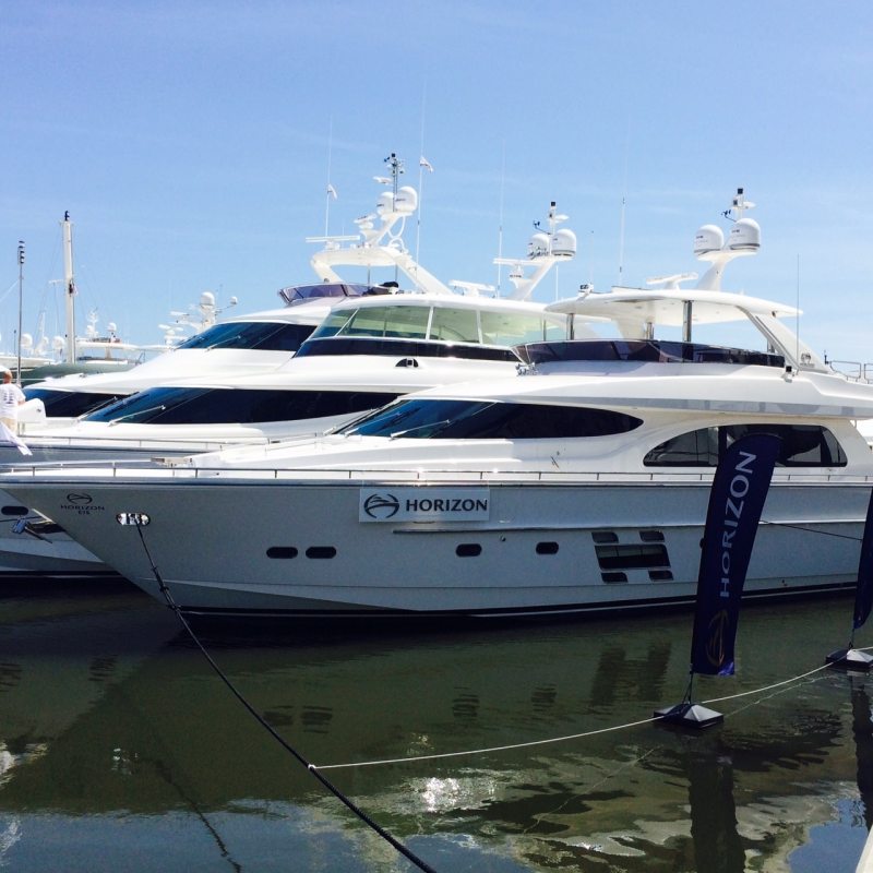 Palm Beach International Boat Show, Yachts