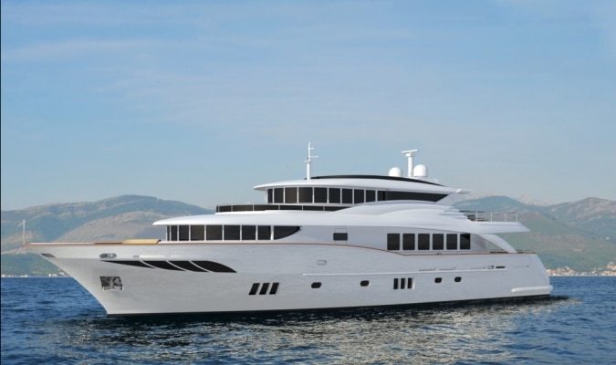 98-foot Filippetti motoryacht Gatsby The 98-foot Filippetti motoryacht Gatsby is the second model in the builder's Navetta "eco-friendly" line.