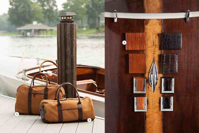 Taylor Duffel, Ragland Varsity Duffel and Bi-fold Wallet
