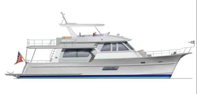 Rendering of Grand Banks 55 Aleutian RP The Grand Banks 55 Aleutian RP is scheduled to make her debut at the 2014 Fort Lauderdale International Boat Show.