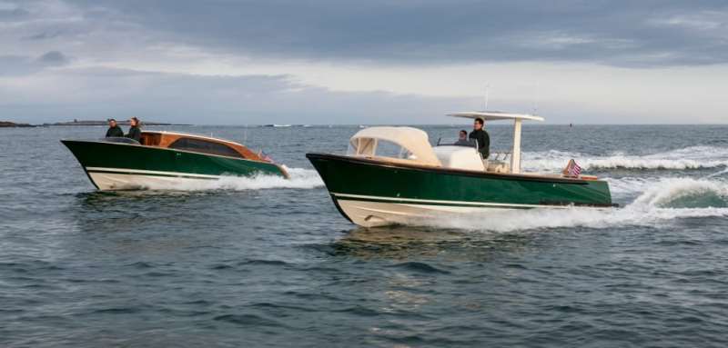 Hodgdon Yachts built these custom, 27-foot tenders for an undisclosed megayacht that is now under construction in Europe.