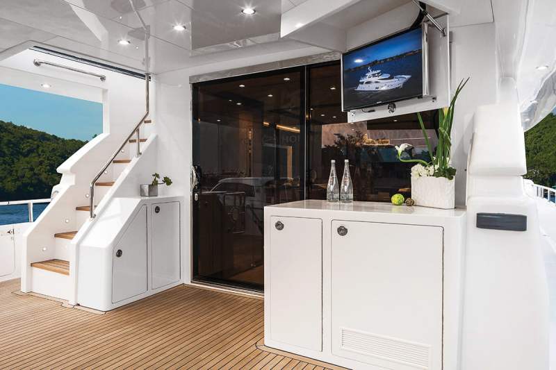 Horizon E75, Motoryacht