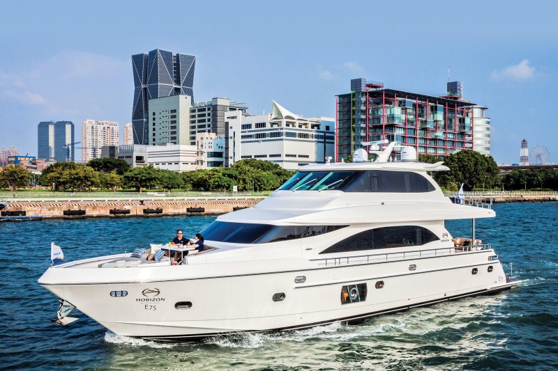 Horizon Yachts, Horizon E75 Motoryacht