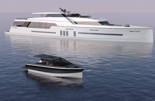 Imaginocean Yacht Design tender and motoryacht