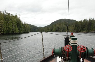 Yachting in the Johnstone Strait Yachting in the Johnstone Strait