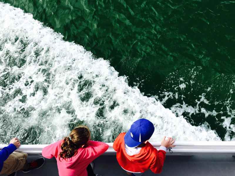 Boating, Kids