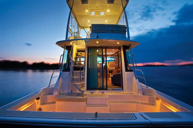 LED lighting consumes far less electrical current than traditional halogen technology.