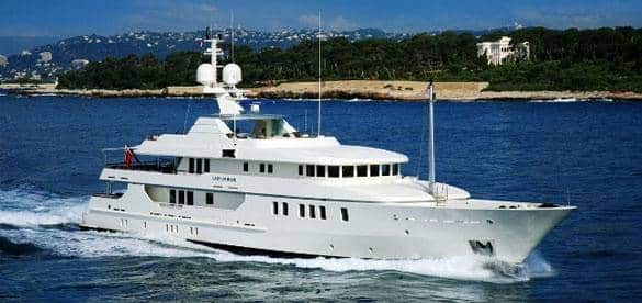 The 170-foot Amels Marjorie Morningstar is for sale with Merle Wood & Associates.