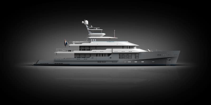 McMullen and Wing Project 1016 Exterior styling and interior design are by Gregory C. Marshall Naval Architects.