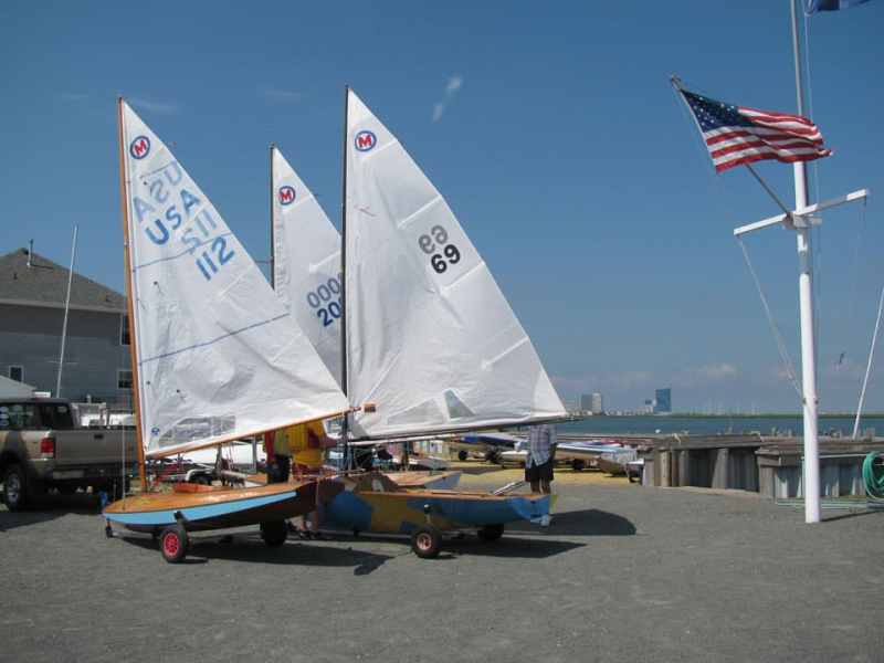 moth_1442.jpg A group of neighborhood boatbuilders and captains rented an old building in Atlantic City, New Jersey, and called it the Evening Star Yacht Club.