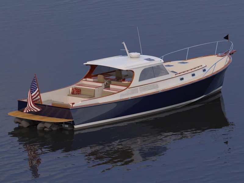 A large and comfortable cockpit ought to encourage owners to entertain.