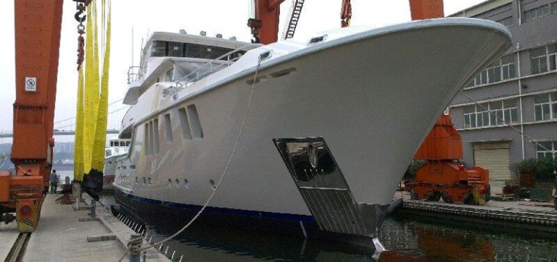 120 Nordhavn Aurora The 120-foot Nordhavn Aurora is scheduled to be delivered to her owner by way of a 2,300-nm cruise from China to Canada.