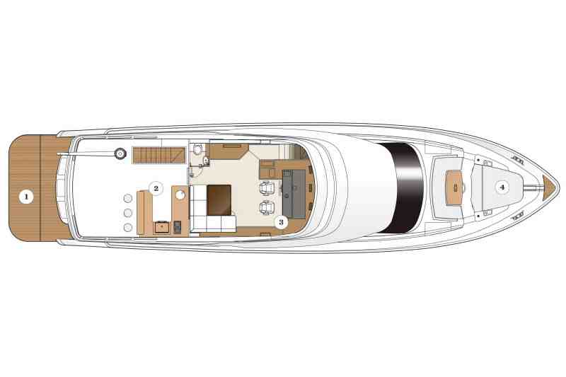 Horizon Yachts, Horizon E75 Motoryacht