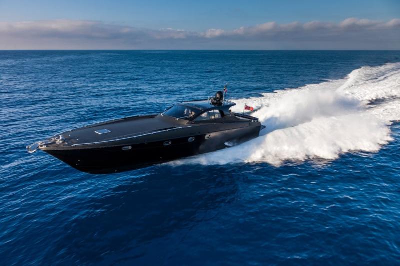 Otam 58 Hard Top The Otam 58 has a top speed of 55 knots.