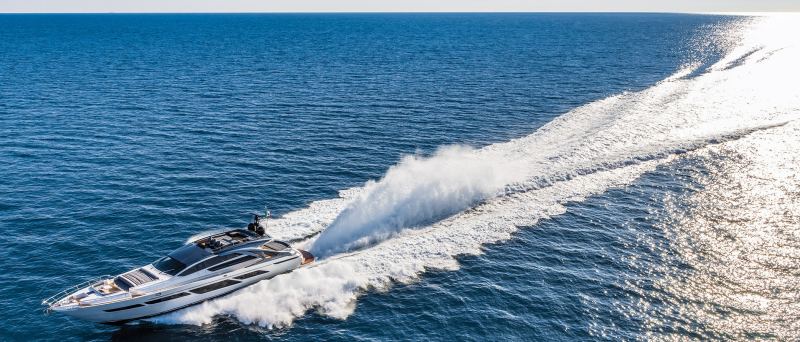 The Pershing 9x lives at the corner of chic luxury and sporty performance. pershing 9x