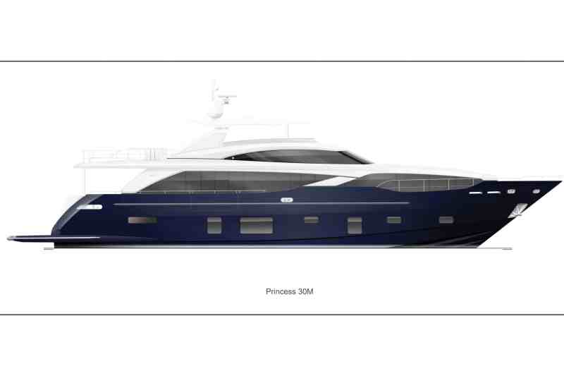 Princess Yachts, Princess Yachts 30M, Megayachts