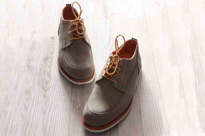 Rancourt and Atlantis Boat Shoe Made in Maine
Whether crafting boats or boat shoes, the folks in Maine know how to build things that stand up to the elements. The Madsen sailing shoe ($325) made by Rancourt & Co. in Lewiston, Maine, is no exception. Hand sewn using waterproof and stain-resistant suede with a leather midsole and rubber sole, these shoes are made for the water and yet are fancy enough to wear to a cocktail party. atlantisweathergear.com