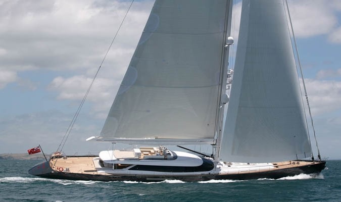 170 Alloy sailing yacht Red Dragon The 170-foot Alloy Red Dragon is available for charter during summer 2013 in Croatia and Greece's Ionian Islands.