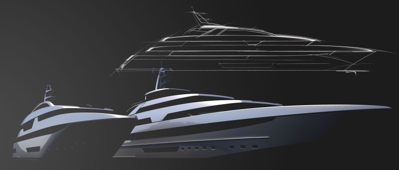 The first design is for a 164-footer, to be followed during the next few years by a 223-footer and other designs up to 328 feet long.