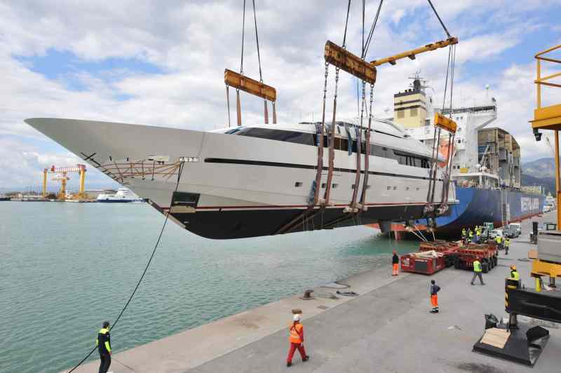 131-foot Sanlorenzo Liliya The 131-foot Liliya is one of three motoryachts that Sanlorenzo launched in a single week.