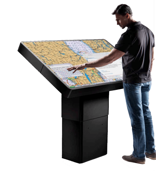 Hatteland 55-inch Chart Table, Marine Electronics | Yachting