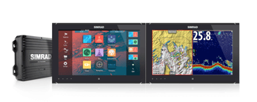 Simrad's NSO16 evo2 glass bridge navigation system is an Innovation Award winner.