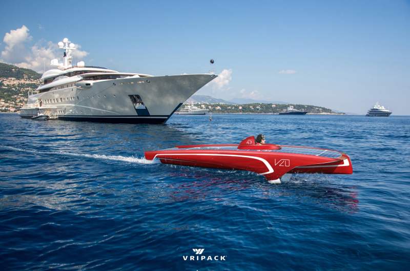 Solar1Races V20 Vripack designed the V20 model that will be featured in the Solar1Races at Monaco.