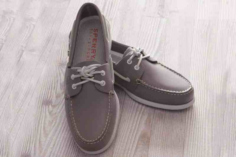 Sperry Authentic Original Boat Shoe Tried and True
Despite expanding its brand to include sneakers, boots, flip-flops and other types of water-resistant footwear, Sperry Top-Sider's most popular model is the Authentic Original School Spirit 2-Eye boat shoe ($90). Similar to the first model that debuted in 1935, it pairs sure-footed grip with timeless style. If the white-on-gray color scheme isn't bright enough for you, try adding the free colored laces. sperrytopsider.com