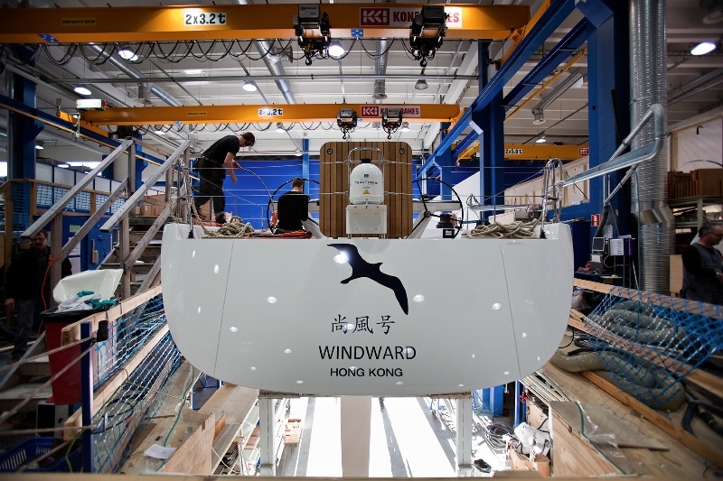 Nautor’s Swan 60-foot sailing yacht Windward The owner of Windward plans to race her in the Mediterranean this summer.