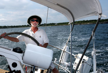 Dennis Caprio sailing