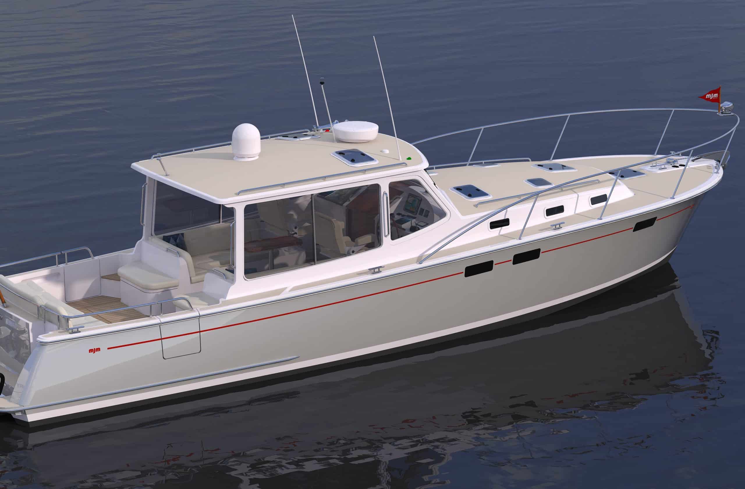 MJM 43z, Downeaster, Express Cruiser, Yacht | Yachting