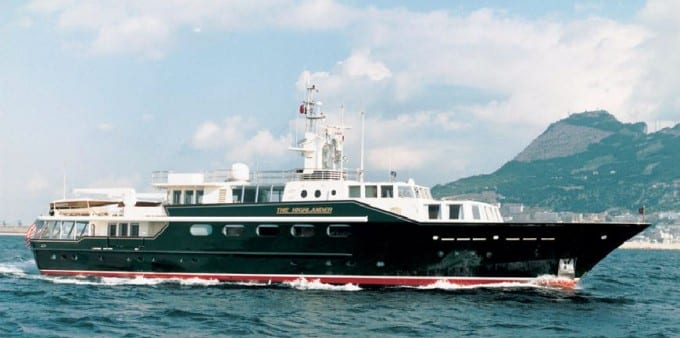 The Highlander in her original, pre-refit form.