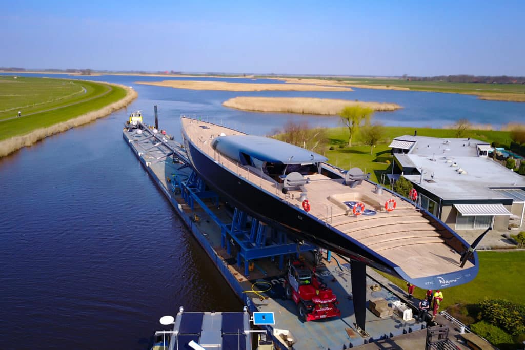 Royal Huisman, The Beast, Ngoni Yacht, Launch, Superyacht