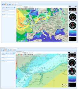 Fugawi Marine 5 navigation systems now include Theyr Weather software.