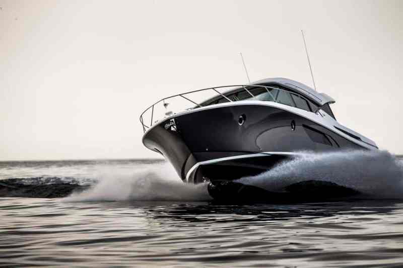Life is about change,” said Tom Slikkers, Tiara Yachts CEO, “and modern buyers have changed the way they use their boats.” That theory, backed by research, guided Tiara in creating its 50 Coupe. This builder’s loyal fans may not believe their eyes when they first see this yacht. Her crisp, contemporary styling differs significantly from the company’s past models, looking fresh. She’s also a lot of the same, carrying on Tiara’s commitment to high-quality hardware, finishes and equipment, and to solid construction. Some may ask, “Is this new yacht really a Tiara?” She certainly is.