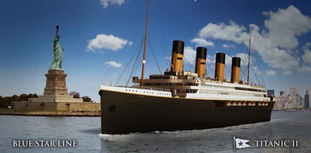 Titanic II This is a rendering of how the Titanic II will look.