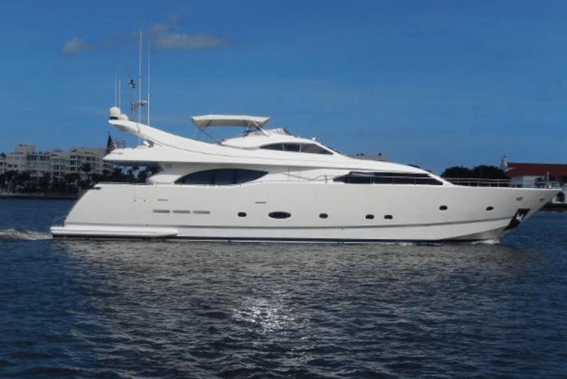 Ferretti yacht Tomorrow We Ride