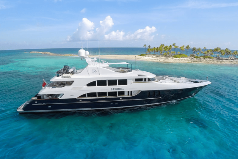 Trinity Rebel charter Trinity yacht Rebel