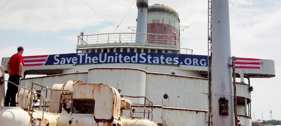 USS United States The USS United States needs a cash influx to be preserved.