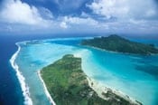 The reef pass to Maupiti takes nerve, a 90-degree turn mid-channel and a trusting yacht owner.