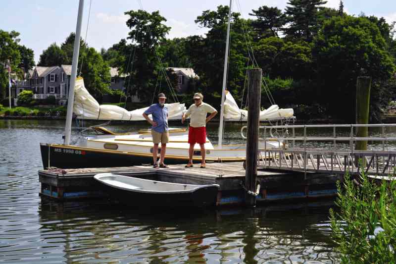 Kirby’s dock can take a 45-footer, and his launch ramp can handle 9 or 10 feet of beam.