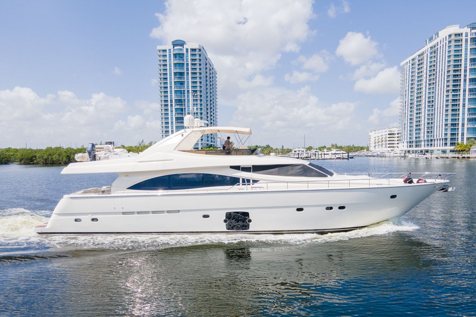 The 83-foot Ferretti “Unforgettable” is For Sale