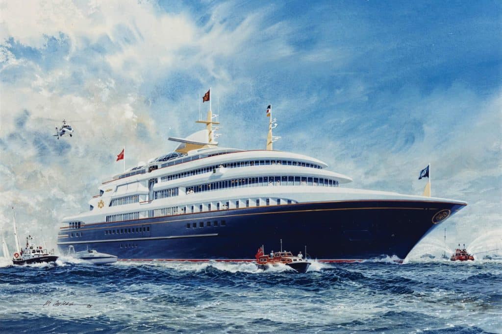 Royal yacht